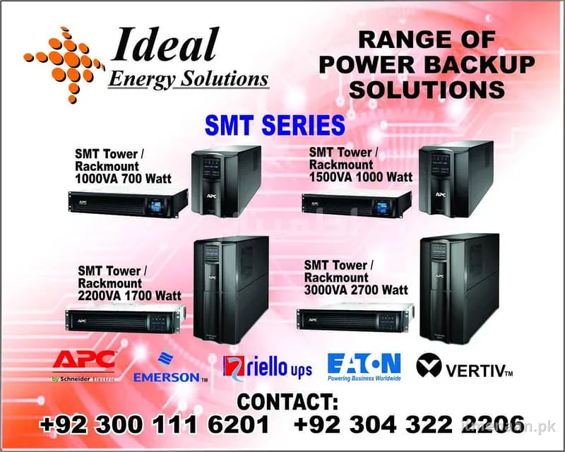 Brand New APC UPS Systems – All Models in Stock at Ferozepur Road Lahore for sale in Ferozepur Road, Lahore
