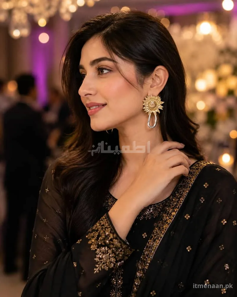 Shimmering Floral Drop Earrings – Perfect for Parties & Weddings for sale in Gulistan-e-Jauhar, Karachi