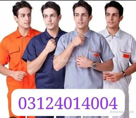 Workers Uniform, Industrial Uniform,office boy,sweeper uniform for sale in Thokar Niaz Baig, Lahore